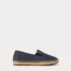 Polo Ralph Lauren Cotton Canvas Espadrille In Navy