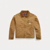 Polo Ralph Lauren Cotton Canvas Jacket In Cliffdrive