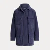 Polo Ralph Lauren Cotton Canvas Utility Jacket In Blue