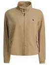 Polo Ralph Lauren Cotton Canvas Windbreaker Jacket In Multi