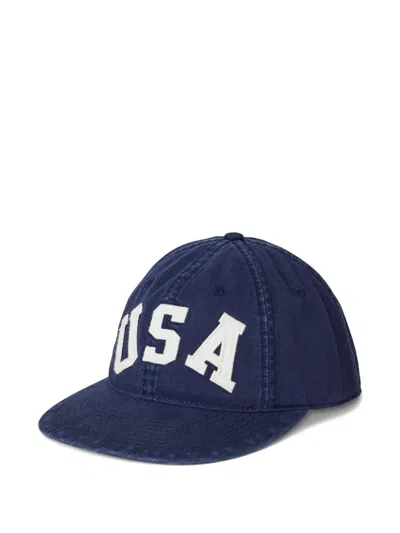 Polo Ralph Lauren Cotton Cap In Blue