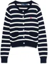 Polo Ralph Lauren Strp Jersey Cardigan Long Sleeve