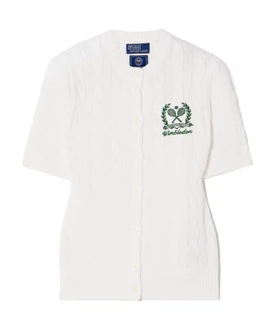 Polo Ralph Lauren Cotton Cardigan In White
