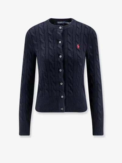 Polo Ralph Lauren Cotton Cardigan With Contrasting Logo