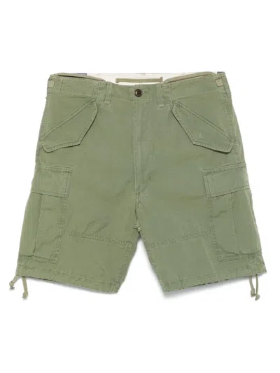 Polo Ralph Lauren Cotton Cargo Shorts In Green