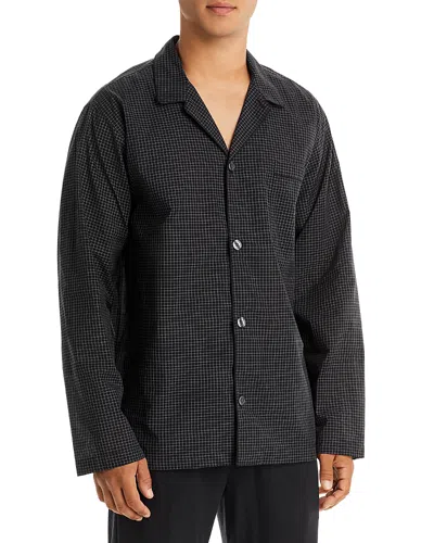 Polo Ralph Lauren Cotton Check Button Down Pajama Shirt In Soho Plaid