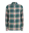 Polo Ralph Lauren Plaid-pattern Cotton Shirt In Black