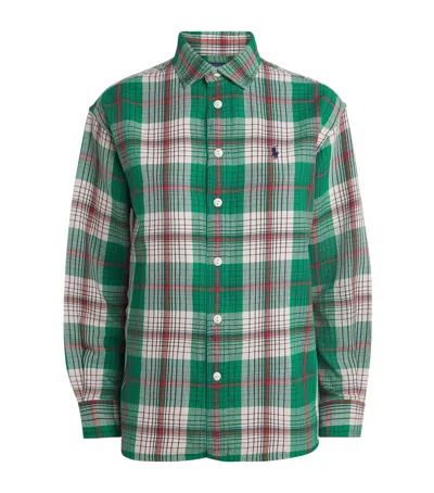 Polo Ralph Lauren Plaid Cotton Shirt In Multi