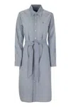 Polo Ralph Lauren Cotton Chemisier With Belt