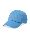 Polo Ralph Lauren Cotton Chino Ball Cap In Blue Orbit