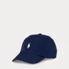 Polo Ralph Lauren Branded Baseball Cap Navy In Newport Navy