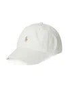 Polo Ralph Lauren Cotton Chino Ball Cap In Parchment Cream