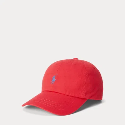 Polo Ralph Lauren Cotton Chino Ball Cap In Gold