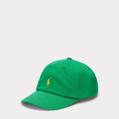 Polo Ralph Lauren Cotton Chino Ball Cap In Stafford Green