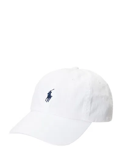 Polo Ralph Lauren Classic Sport Baseball Cap In White