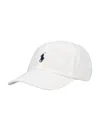 Polo Ralph Lauren Cotton Chino Ball Cap In Whitenewportnavy