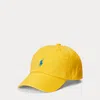 Polo Ralph Lauren Cotton Chino Ball Cap In Yellow