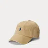 Polo Ralph Lauren Cotton Chino Baseball Cap In Brown