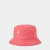 Polo Ralph Lauren Men's Cotton Chino Bucket Hat In Pale Red