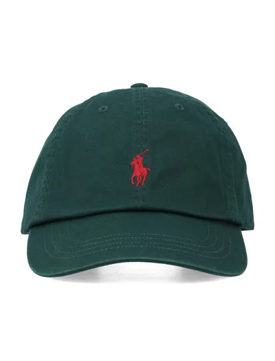 Polo Ralph Lauren Cotton Chino Cap In Green