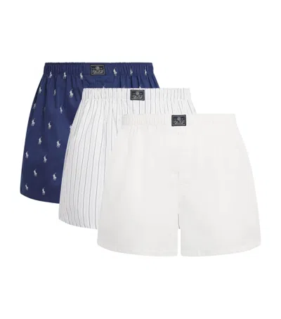 Polo Ralph Lauren Cotton Classic Boxer Shorts In Multi