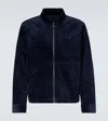 Polo Ralph Lauren Cotton Corduroy Blouson In Blue