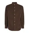 Polo Ralph Lauren Corduroy Sport Shirt Chocolate Mousse In Brown
