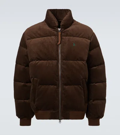 POLO RALPH LAUREN COTTON CORDUROY DOWN JACKET