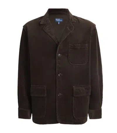 Polo Ralph Lauren Cotton Corduroy Finley Jacket In Brown