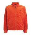 Polo Ralph Lauren Cotton Corduroy Wynton Jacket In Orange