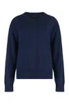 Polo Ralph Lauren Cotton Crew-neck Sweater In Blue
