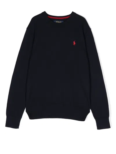 POLO RALPH LAUREN COTTON CREWNECK JUMPER