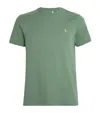 Polo Ralph Lauren Logo-embroidered Cotton-jersey T-shirt In Green