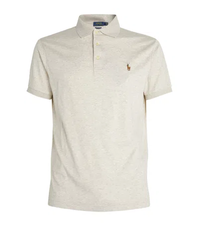POLO RALPH LAUREN COTTON CUSTOM-FIT POLO SHIRT