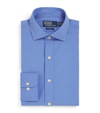 Polo Ralph Lauren Cotton Custom-fit Shirt In Navy