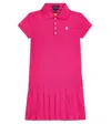 Polo Ralph Lauren Cotton Dress In Pink
