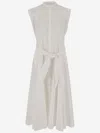 Polo Ralph Lauren Short Sleeves Svan Day Dress In White