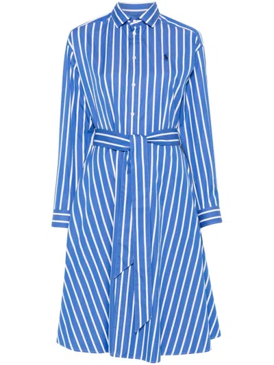 POLO RALPH LAUREN POLO RALPH LAUREN COTTON DRESS WITH BELT