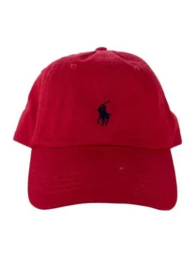 Pre-owned Polo Ralph Lauren Cotton Embroidered Baseball Cap In Multi