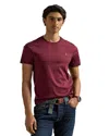 Polo Ralph Lauren Cotton Embroidered Logo Tee In Red