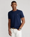 Polo Ralph Lauren Soft Cotton Crewneck T-shirt In Refined Navy