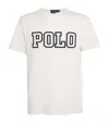 Polo Ralph Lauren Cotton Embroidered Varsity T-shirt In White
