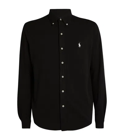 POLO RALPH LAUREN COTTON FEATHERWEIGHT MESH SHIRT