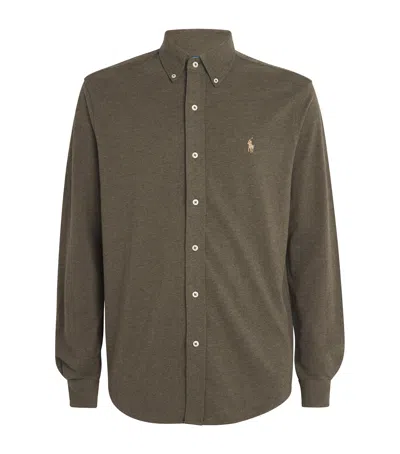 POLO RALPH LAUREN COTTON FEATHERWEIGHT MESH SHIRT