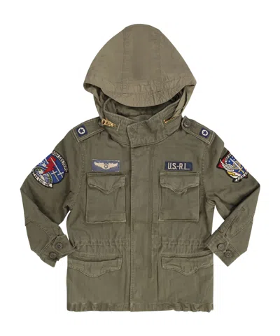 POLO RALPH LAUREN POLO RALPH LAUREN KIDS THE ICONIC MILITARY JACKET