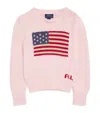 Polo Ralph Lauren American Sweater In Pink