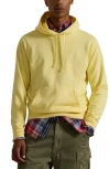Polo Ralph Lauren Cotton French Terry Hoodie In Yellow