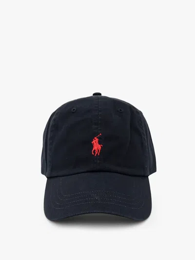 POLO RALPH LAUREN COTTON HAT WITH ICONIC EMBROIDERY