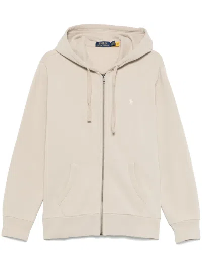 Polo Ralph Lauren Cotton Hoodie In White