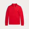 Polo Ralph Lauren Kids' Cotton Interlock Quarter-zip Pullover In Rl2000 Red